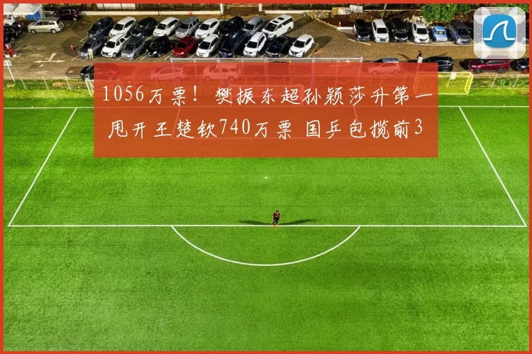 1056万票！樊振东超孙颖莎升第一 甩开王楚钦740万票 国乒包揽前3